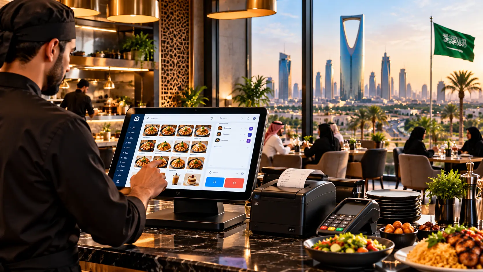 برنامج نقاط البيع للمطاعم في السعودية
