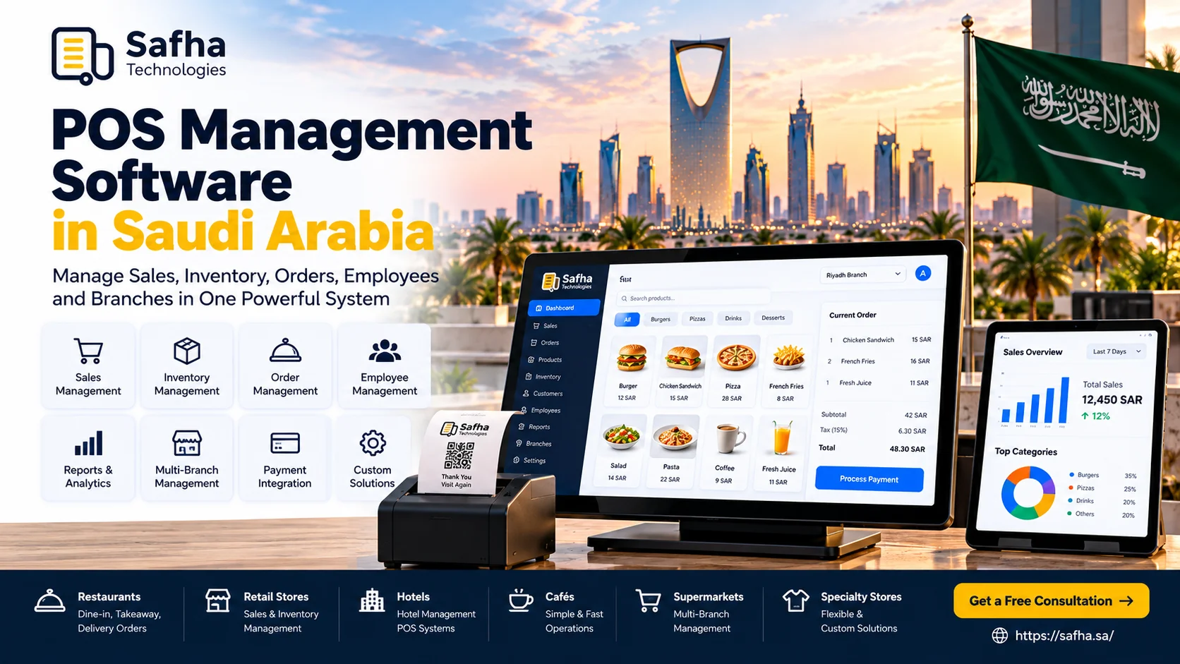 POS Management Software Saudi Arabia | Riyadh & Jeddah
