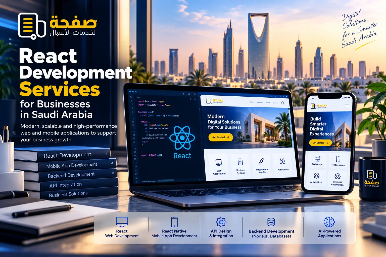 React & React Native Development Services Saudi Arabia